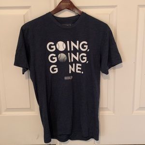Baseballism Navy Blue Short Sleeve Tee